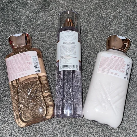 Brand New Never Used Bath & Body Works Pure Wonder Shower Gel Mist Lotion - Picture 5 of 8